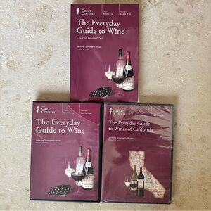 The Great Courses Wine Guidebook Set